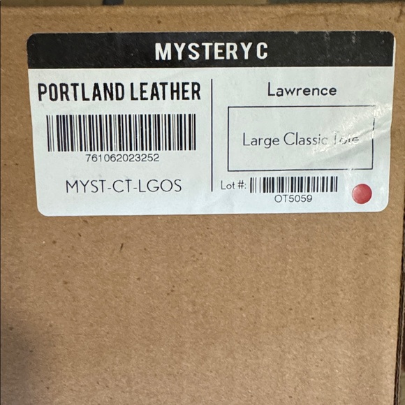 NWT Portland Leather Lavender Tote with Tan Handles Medium/Large FREE TASSEL - Picture 2 of 10